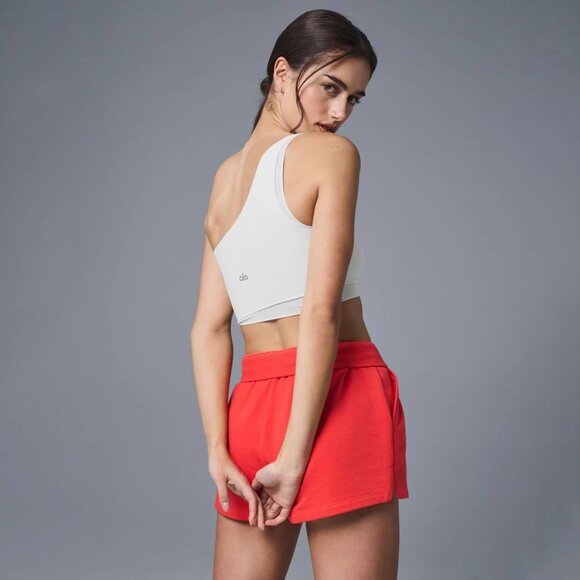 alo White Mesh Sheer Illusion Tank size Small - Picture 3 of 11